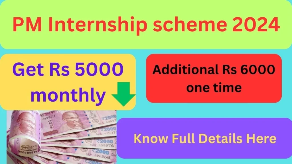 PM Internship scheme 2024