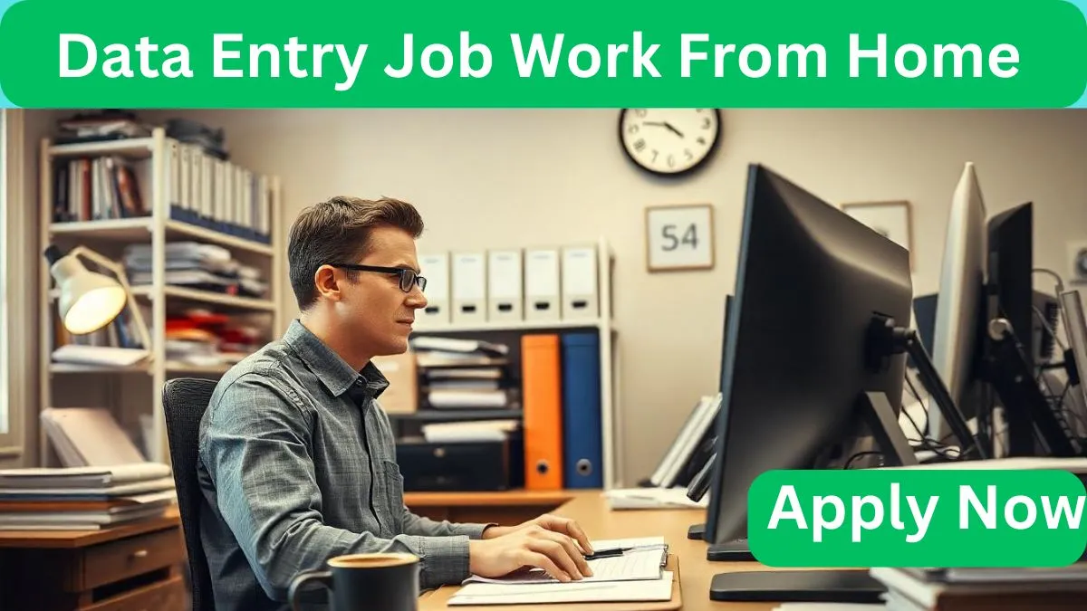 Data entry job work from home new job